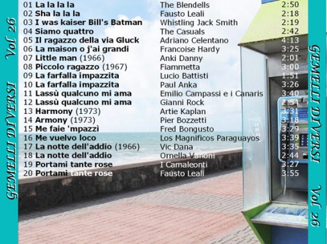 20 titoli "Gemelli diversi"
