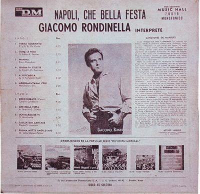 "Napoli che bella festa" canta G. Rondinella