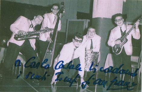 I Novelty 1961 con l'inserimento di Piero Braggi alla chitarra.