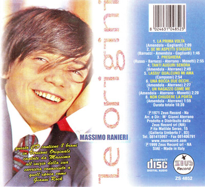 Gianni Rock futuro Massimo Ranieri
