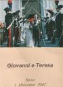 Giovanni e Teresa “Sposi” ricevuti dal picchetto d’onore dell’Arma dei Carabinieri