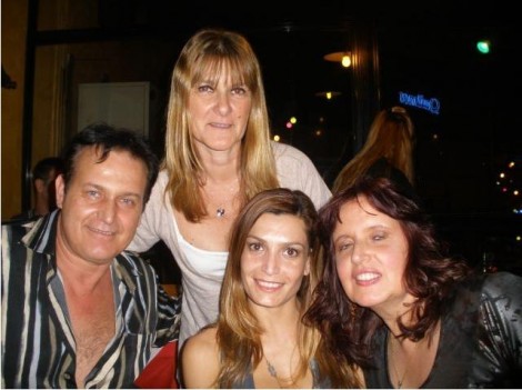 Ryan Paris, Lola Massey con fans argentini