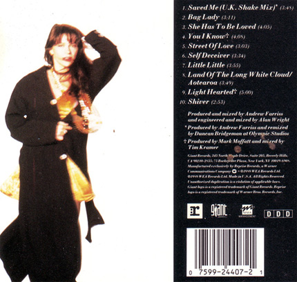 10 Brani di musica pop interpretati da Jenny Morris.