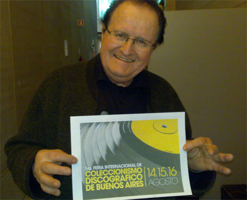 Jimmy Fontana ospite della mostra del vinile.