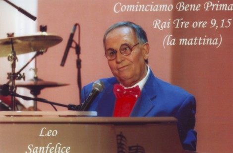 Il Maestro Leo Sanfelice al piano