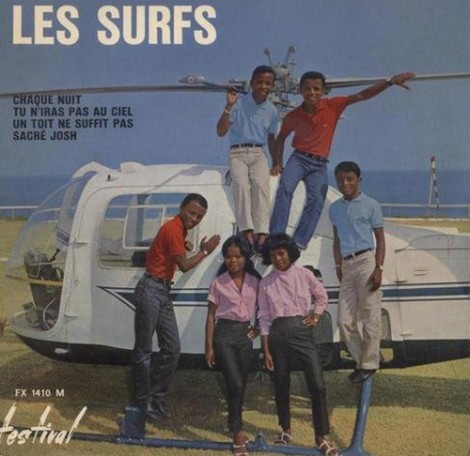 Uno dei tanti EP di "Les Surfs", etichetta Festival.