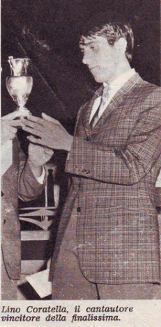 Lino Coratella vinse per la categoria "cantautori"