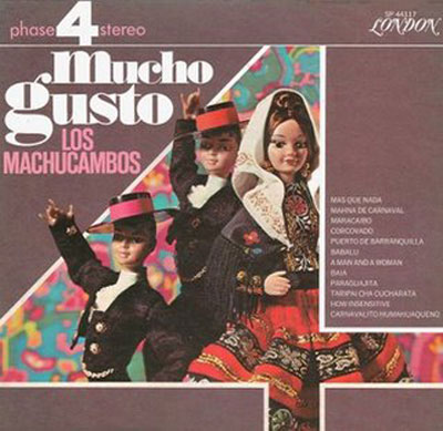 LP Decca 4 fasi dei Los Machucambos