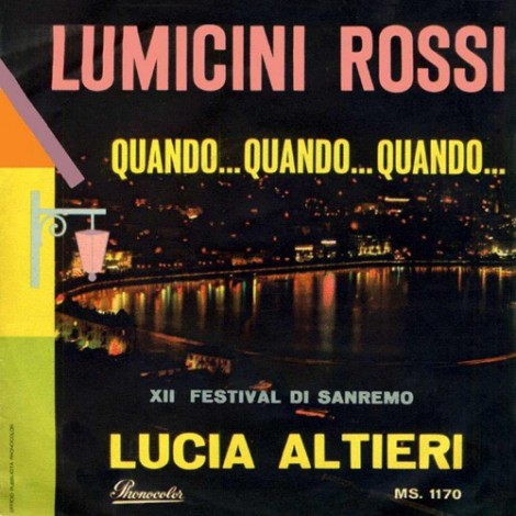 45 giri Lumicini rossi, canzone non finalista.