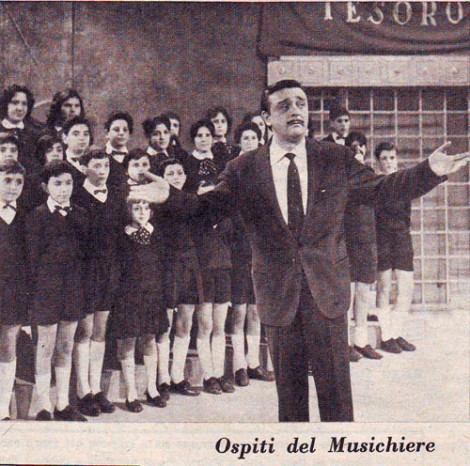 Fred Buscaglione l'uomo dal "Whisky facile" ospite del Musichiere