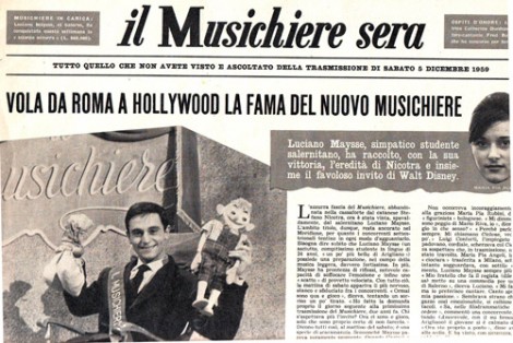 Luciano Maysse, vincitore al Musichiere