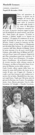 Gennaro Mambelli, il cantante col cuore "Azzurro"