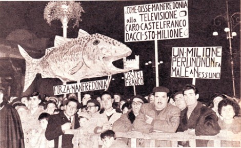 Folla pugliese tifa per Manfredonia