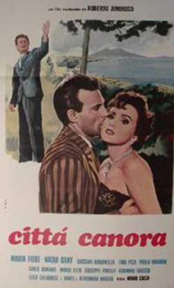 Manifesto del film "Città canora"