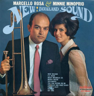 Marcello Rosa con Minnie Minoprio