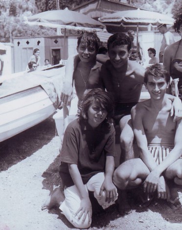 Arturo e Angioletta Sessa con gli amici Gennaro Mucciolo e Cennatiempo