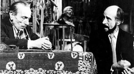 Eduardo De Filippo con Gino Maringola