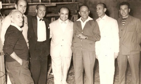 Aurelio Fierro con Mario Fenzi