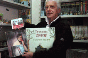 Carlo Casale con la discografia di Mario Mari e F.lli
