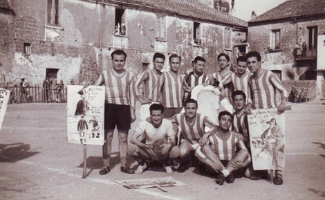 Storica squadra "Goliardica" di liceali sanseverinesi.
