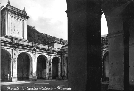 L'interno del Municipio di Mercato S. Severino