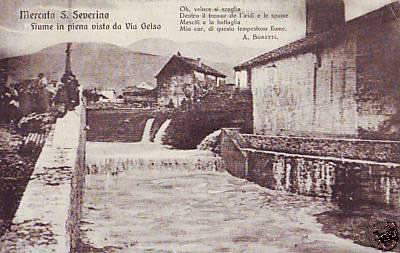 Il torrente visto da via Mulino Gelso