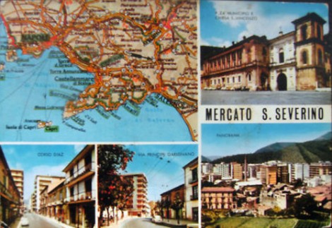 Saluti da Mercato S. Severino.