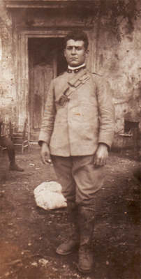 Michele "soldato al fronte"