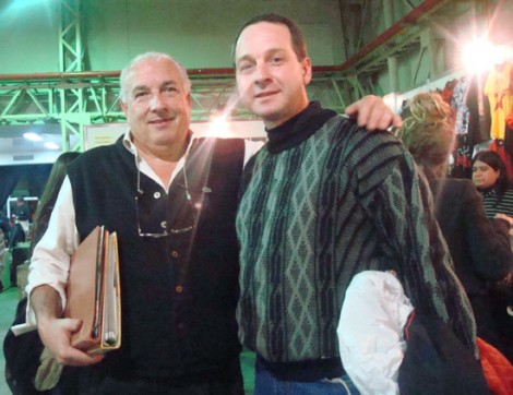 Mikel Barsa (impresario) e Juan Carlos Creta (collezionista argentino)