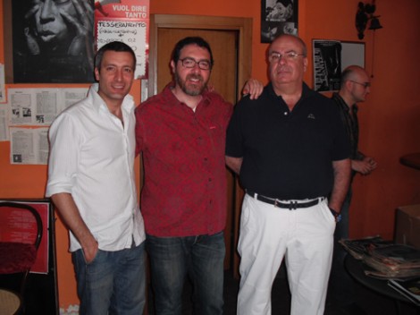 Gianluca Rignelli, Antonio Elia e Mimmo Esposito.