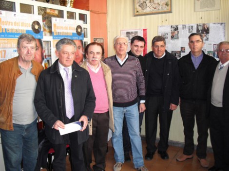 Il Sindaco Amabile tra Ettore Geri e Pino Imparato