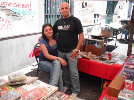 Alfredo e Adele "Vinili, fumetti e libri".