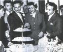 Fred Buscaglione sposa Fatima Robin’s, testimone Gino Latilla.