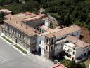 Veduta aerea del Palazzo Vanvitelli e la Chiesa di San Giovanni in Palco