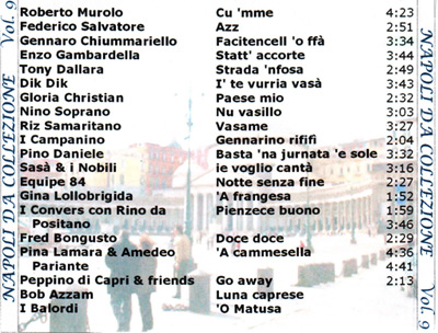 Compilation N.9 di Napoli da collezione