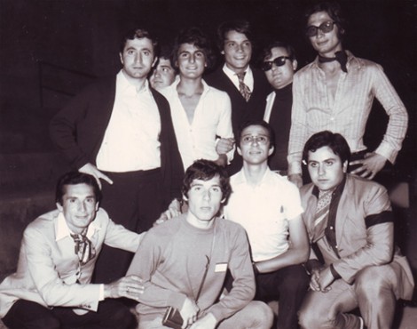 Foto di gruppo con Massimo Ranieri "Rundinella"