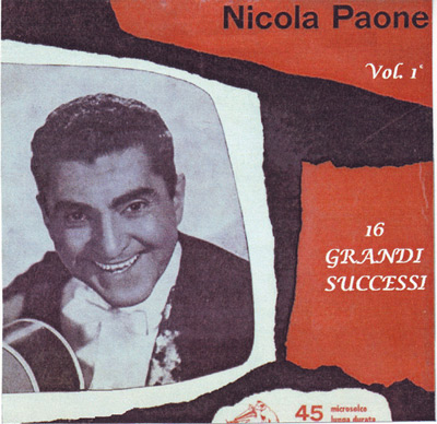 Disco pubblicato in Italia da "La voce del Padrone"