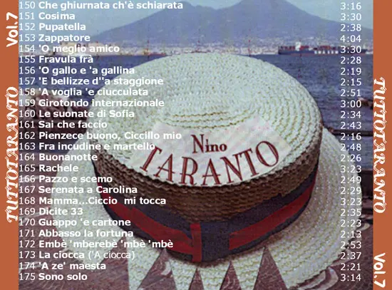 Nino Taranto “Discografia completa” Vol.7/8/9.