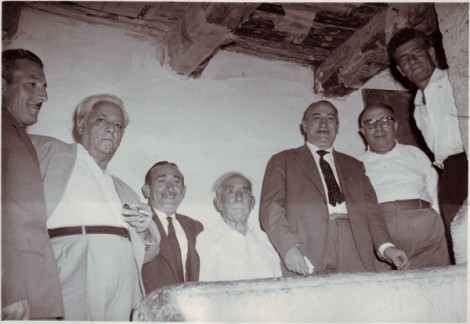 Nonni sanseverinesi, foto scattata inizio anni '50