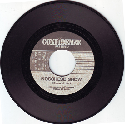 Il disco che pubblicò "Confidenze" con 15 imitazioni di Noschese.