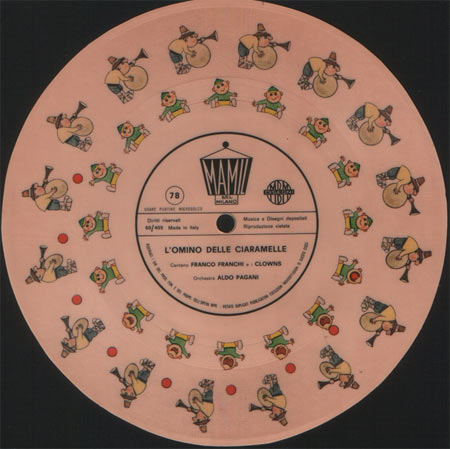Disco "flexi" natalizio Moviton della Mamil