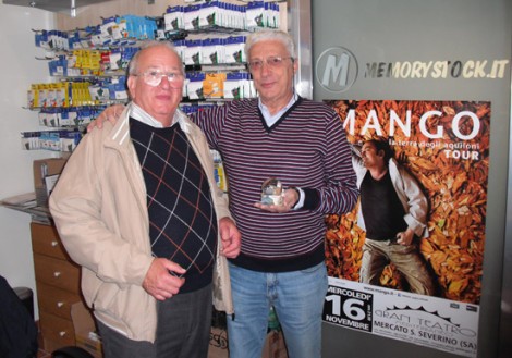 Aldo e Carlo, con la palla in mano.
