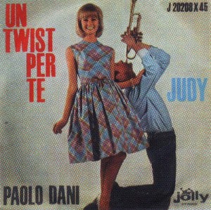 1° disco a 45 giri di Paolo Dani per la Jolly