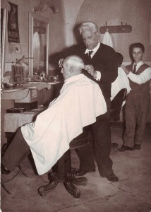 Mio padre Alfonso "barbiere"
