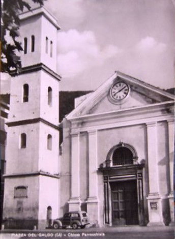 Chiesa di Piazza Del Galdo in cartolina