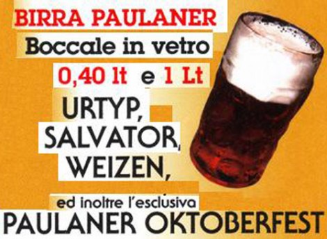 Le varie birre bavaresi distribuite