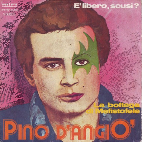 1° disco a 45 giri di Pino D'Angiò con la RiFi record