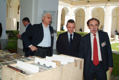 Carlo Casale, Dott. Giovanni Romano e Pino Imparato.