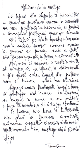 Un calcio alla violenza