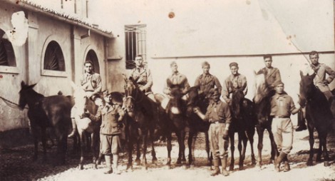 Il suocero di Rodolfo "militare a cavallo"